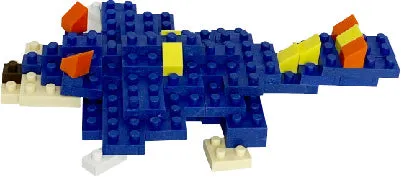 38486 Iwako BLOCKS Stegosaurus Eraser-1