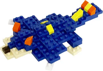 38486 Iwako BLOCKS Stegosaurus Eraser-1