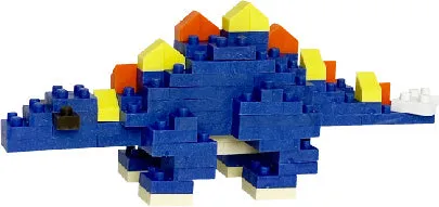 38486 Iwako BLOCKS Stegosaurus Eraser-1