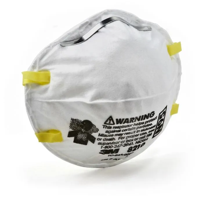 3M 8210 Particulate N95  Respirator Mask, Box of 20