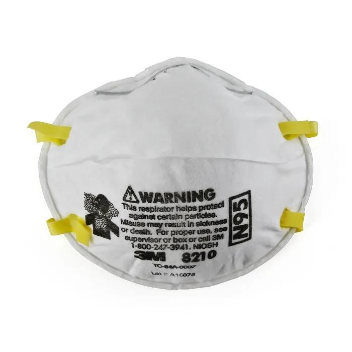 3M 8210 Particulate N95  Respirator Mask, Box of 20