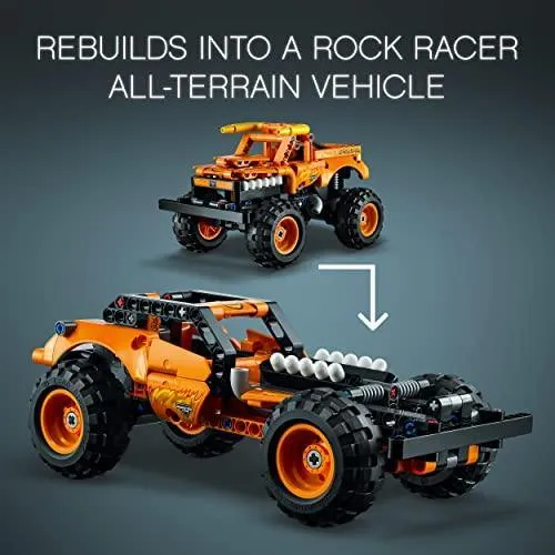 42135 Technic Monster Jam El Toro Loco 2 in 1 Pull Back Truck