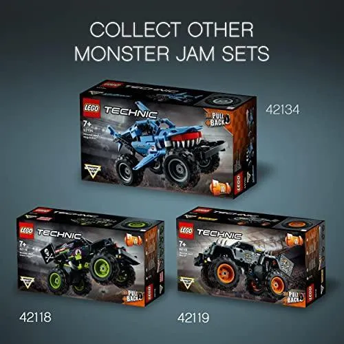 42135 Technic Monster Jam El Toro Loco 2 in 1 Pull Back Truck