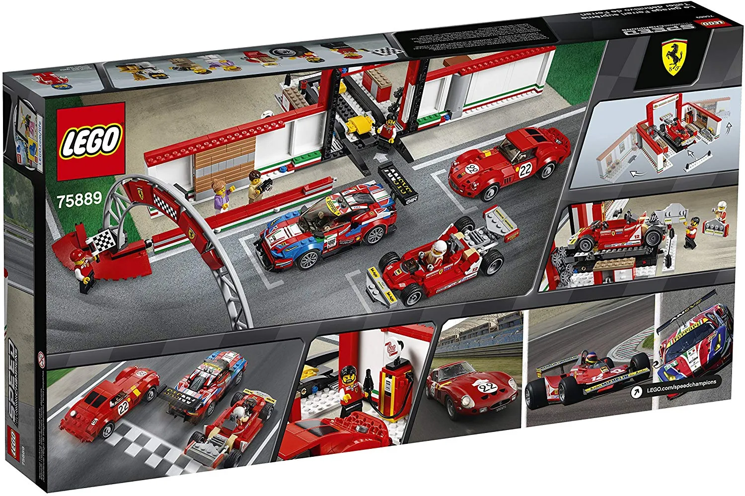 75889 LEGO® Speed Champions Ferrari Ultimate Garage