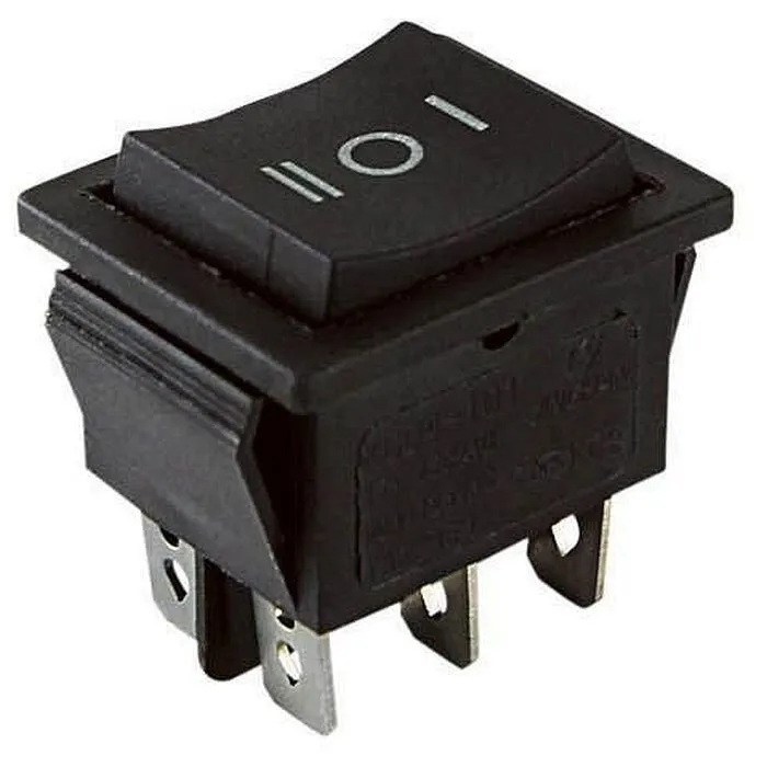 AC250V6A KCD1 3Position 6Pin Boat Rocker Switch