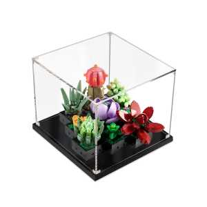 Acrylic Display Case for LEGO® Succulents 10309