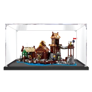 Acrylic Display Case for LEGO® Viking Village 21343