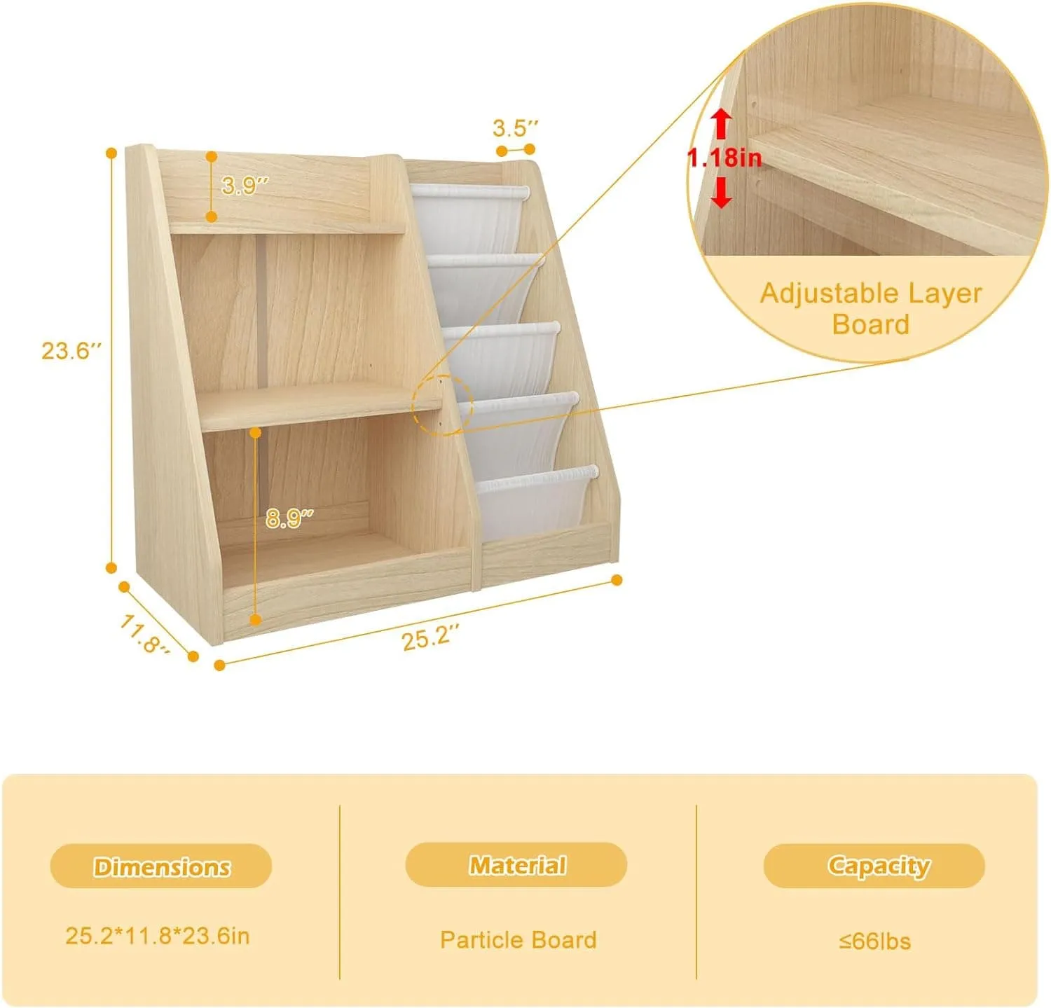 Aesti® Toy Storage Organizer