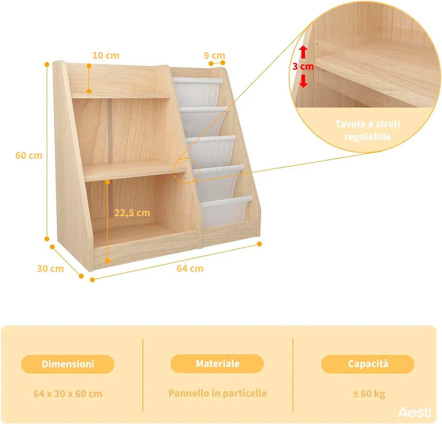 Aesti® Toy Storage Organizer