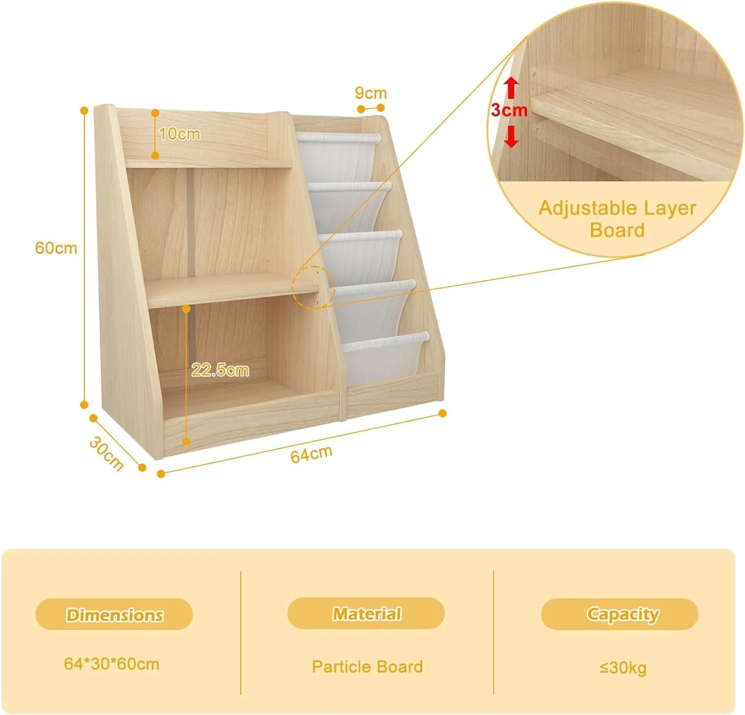 Aesti® Toy Storage Organizer