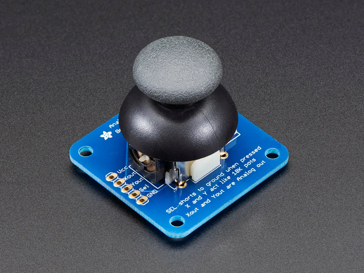 Analog 2-axis Thumb Joystick with Select Button   Breakout Board