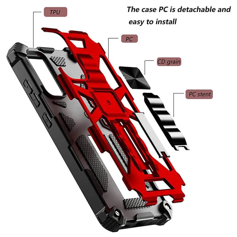 Armor Shockproof Kickstand Case For Galaxy