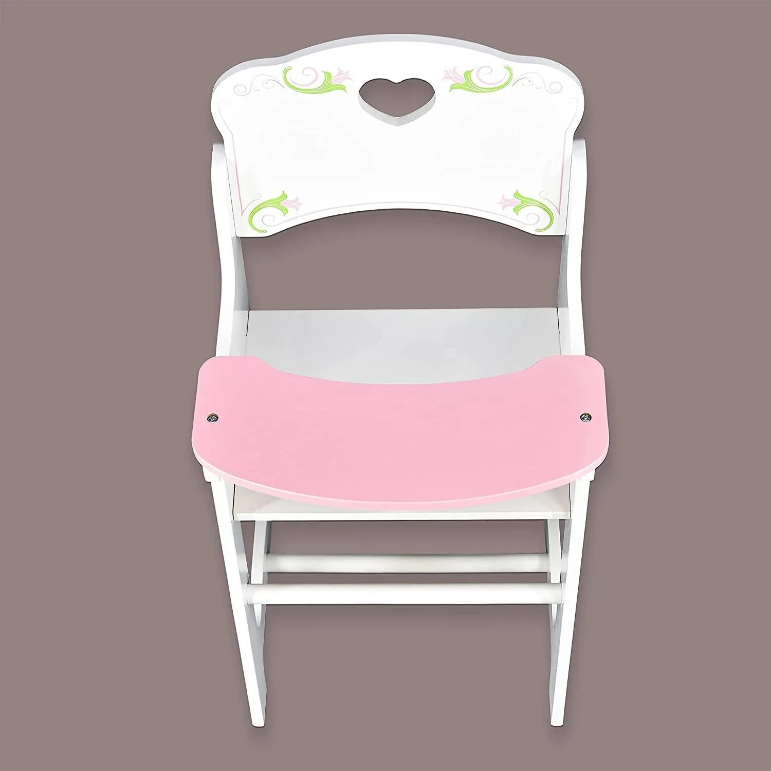 Baby Dolls Wooden High Chair and Cradle Furniture