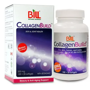 BILL Natural Sources® CollagenBuild™ 200mg Softgels