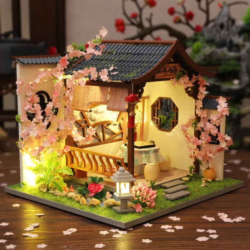 Birthday present DIY house model toy art house model