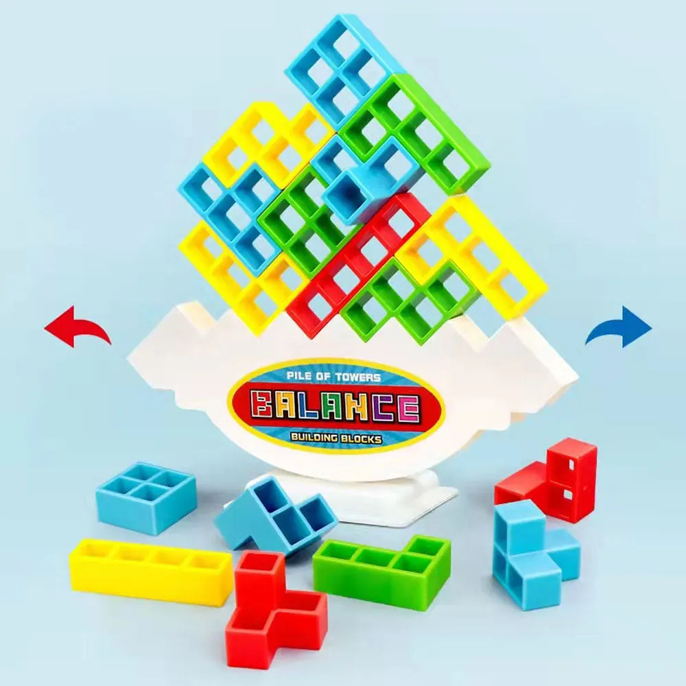 Block Stacking Puzzle Kids Balance Game