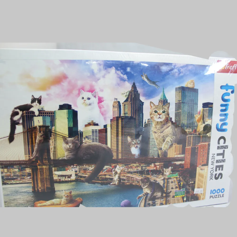 Cats in New York Puzzle - 1000 Pcs