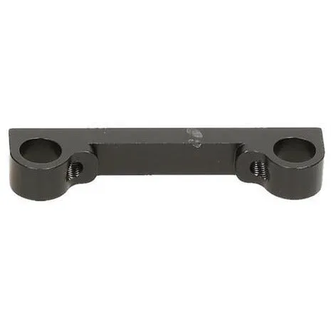 (Clearance Item) HB RACING Rear Suspension Block (Front Side/Aluminium/Black)