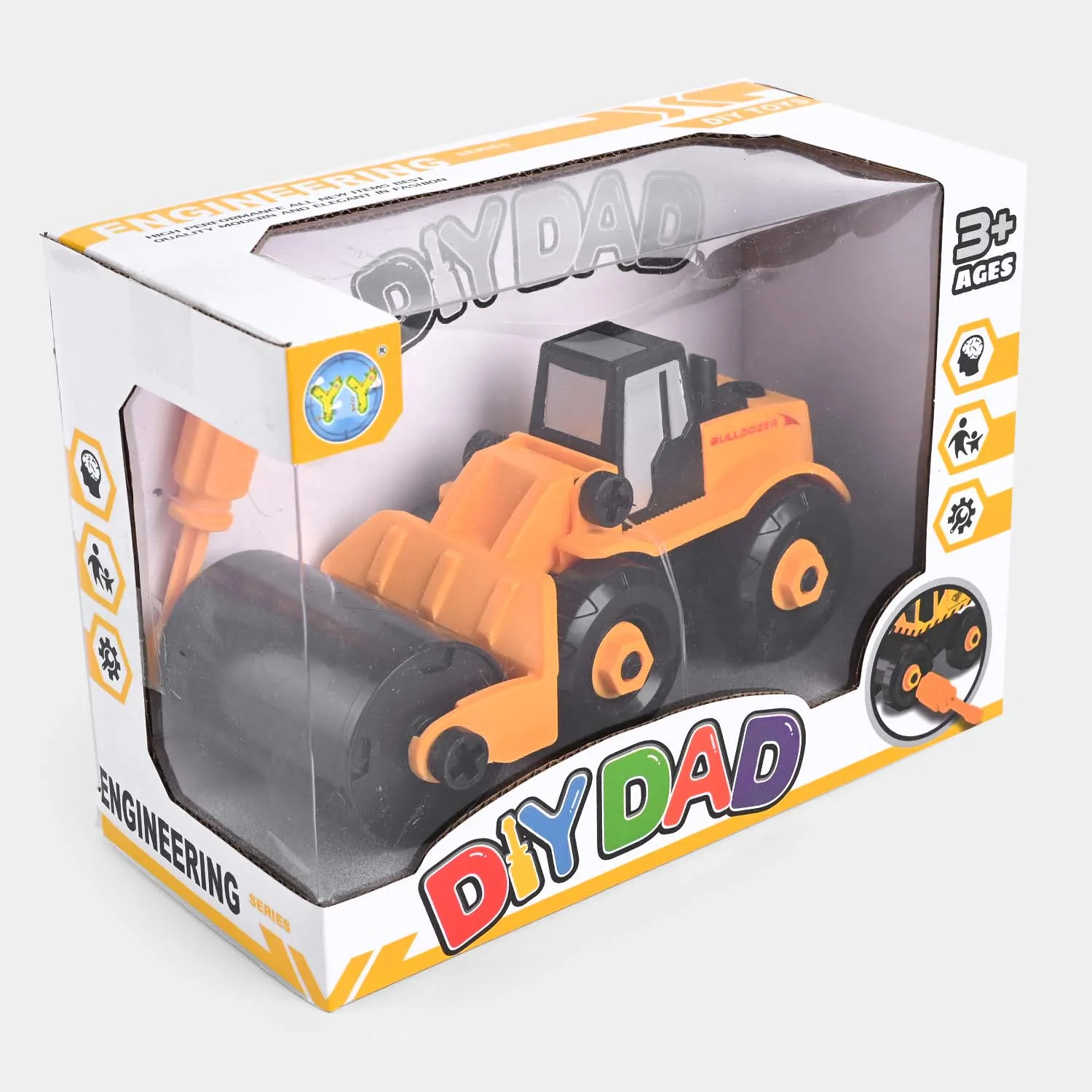 Construction Disassembly And Assembly Vehicle Toy