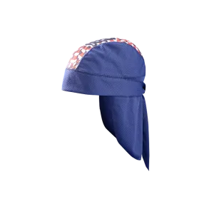 CoolCore TD201 Skull Cap with Neck Shade Blue/Flag (6 PK)