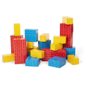 Deluxe Jumbo Cardboard Blocks - 40 Pieces