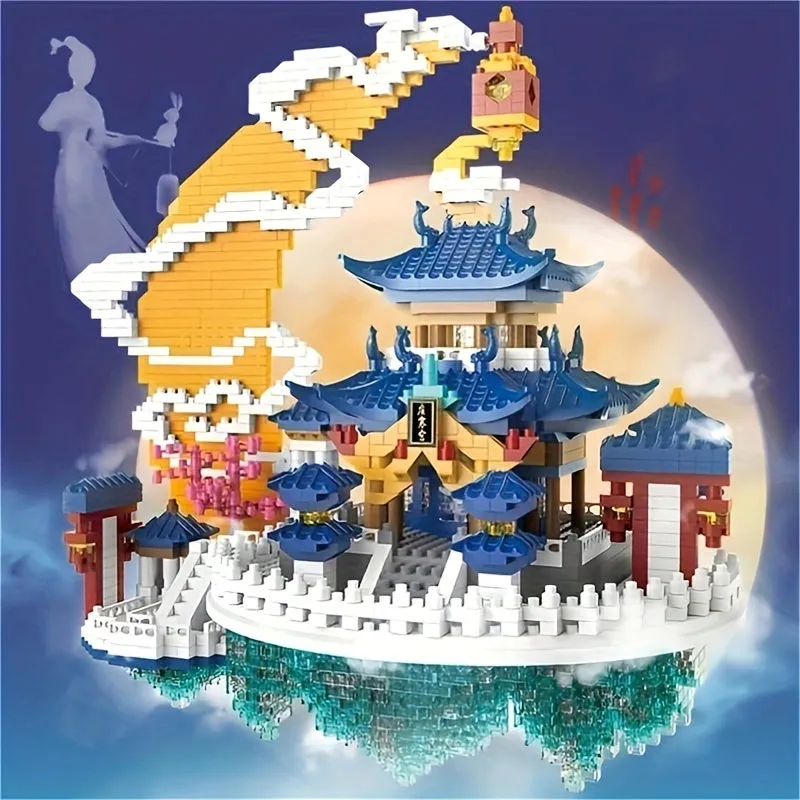 Discover Endless Creativity Moon Palace Building Blocks for Kids