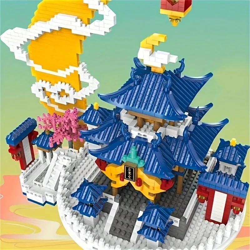 Discover Endless Creativity Moon Palace Building Blocks for Kids