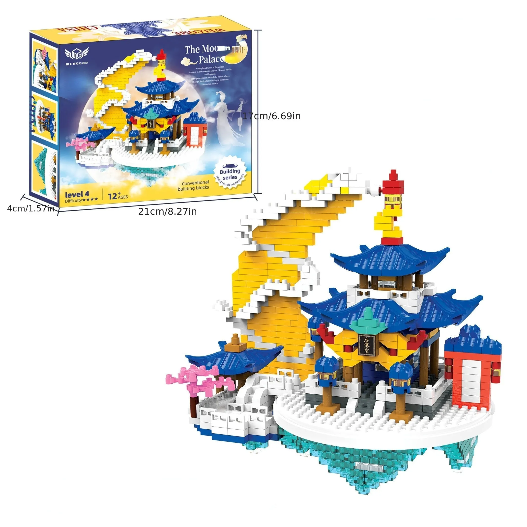 Discover Endless Creativity Moon Palace Building Blocks for Kids