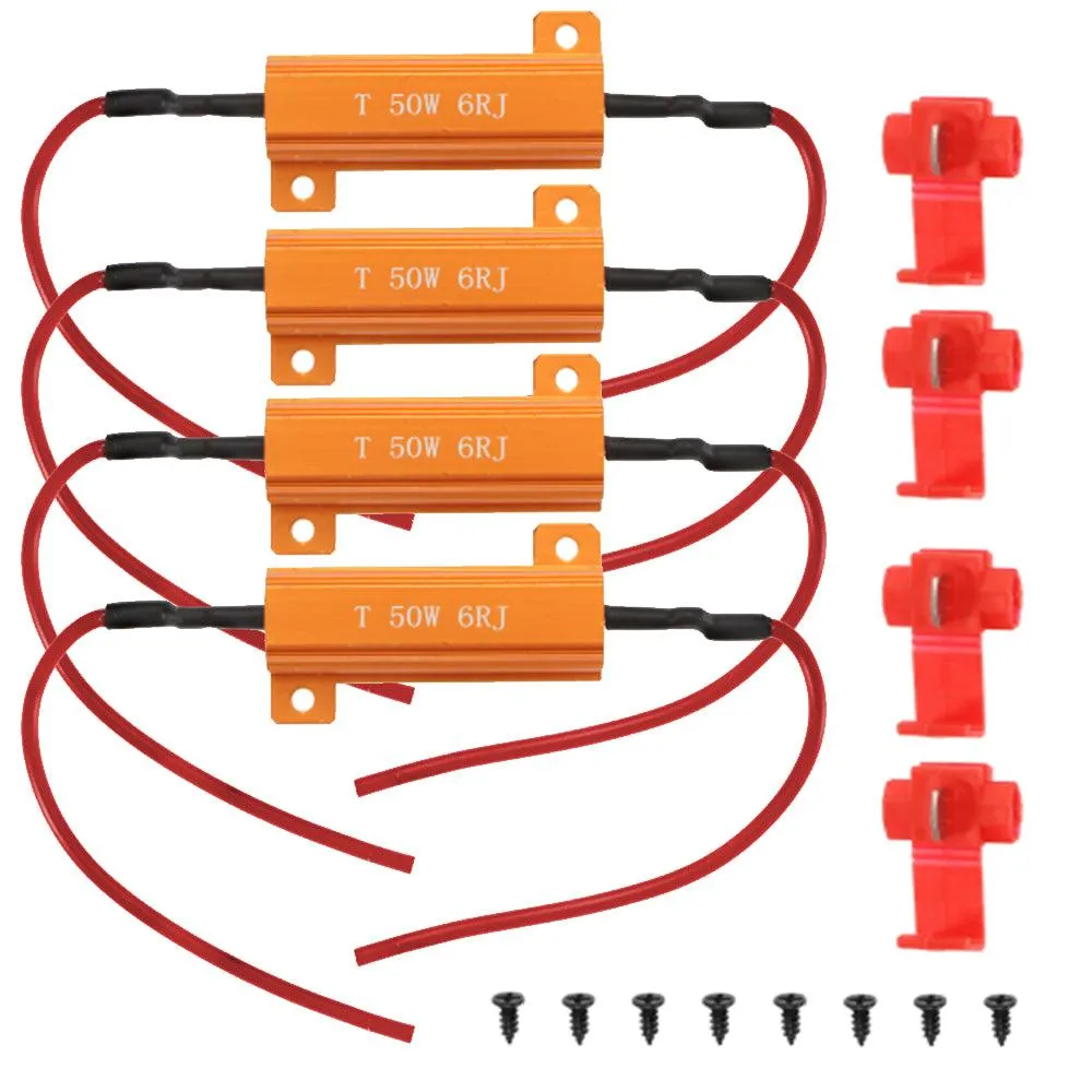 (DIY) Anti Flicker CANBUS Resistors Decoder Avoid Fast Hyper Flash Turn Signal Blink Light Dashboard Error Code