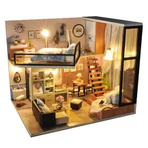 DIY Dollhouse Hand-Made Model Applicable to Adult Christmas Gifts