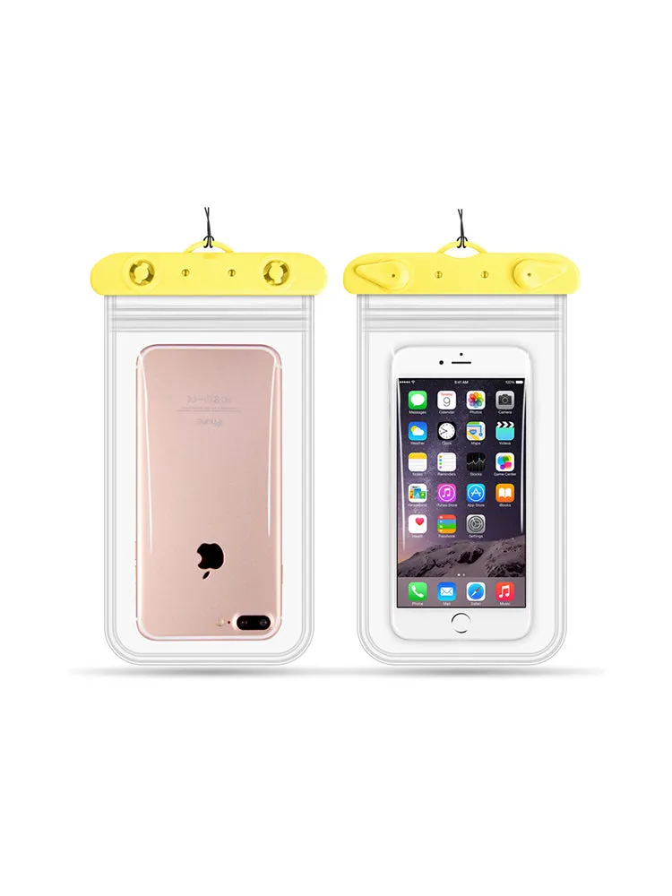 Double Layer Transparent Drifting Waterproof Phone Bag