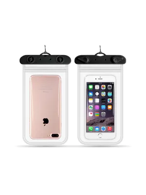 Double Layer Transparent Drifting Waterproof Phone Bag