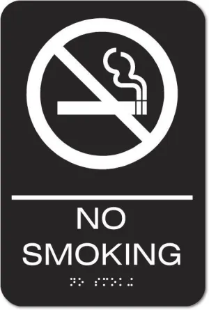 Eaglestone - No Smoking Sign, 6x9"