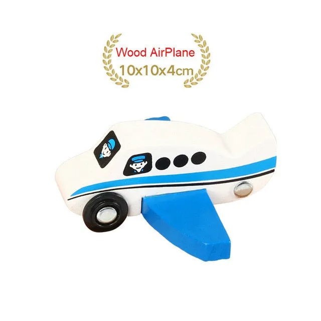 EDWONE Wood Magnetic Train Plane Wood Railway Track Car Truck Accessories Toy For Kids Fit Wood thoma s Biro Tracks Gifts