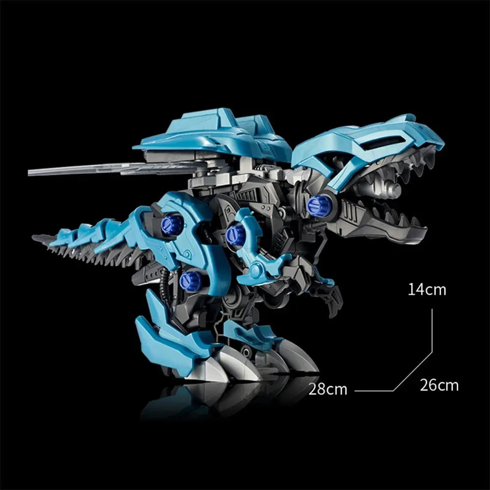 Electric Mechanical Dinosaurs Building Blocks Assembling Tyrannosaurus Bricks Toys