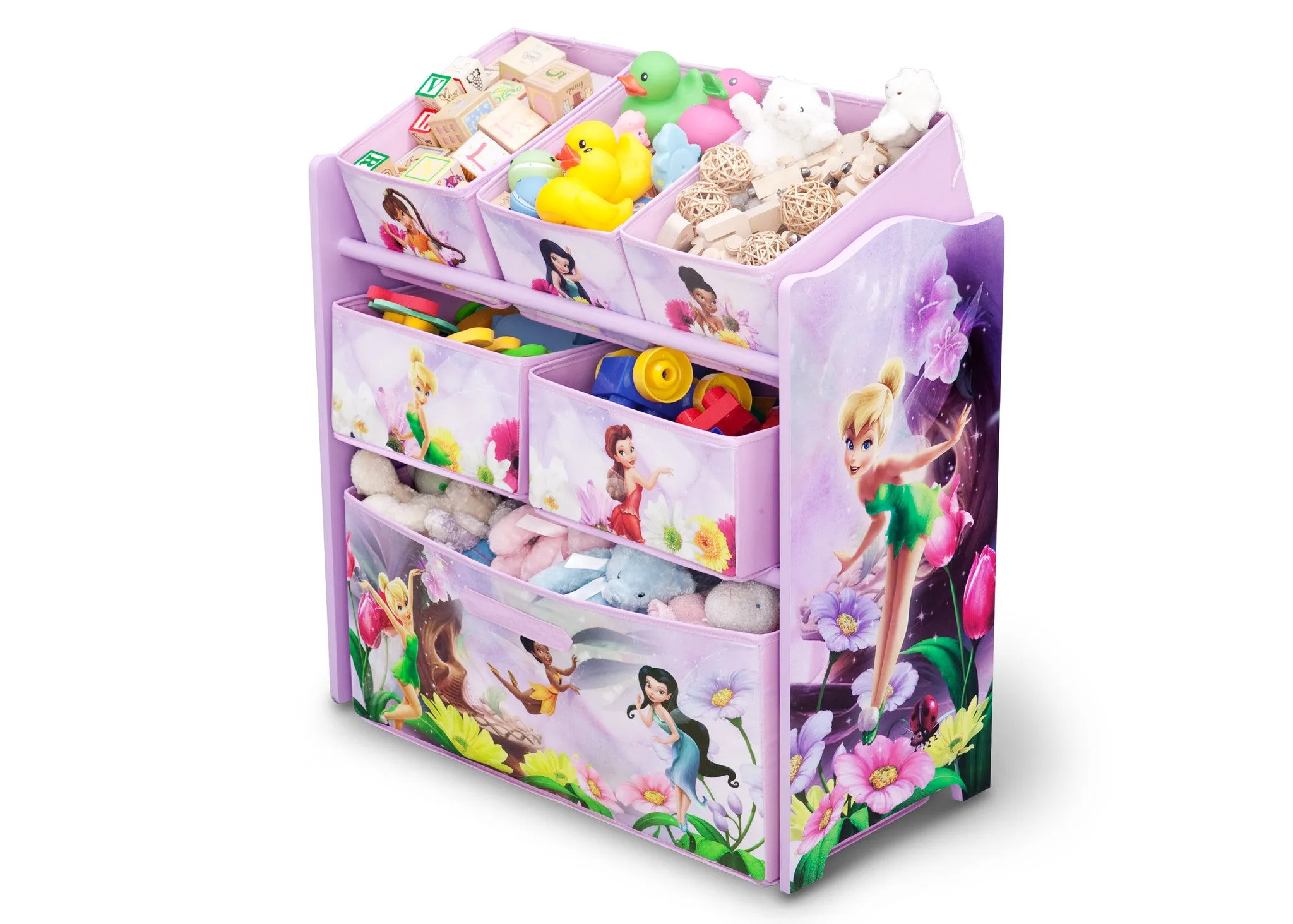 Fairies Multi-Bin Toy Organizer