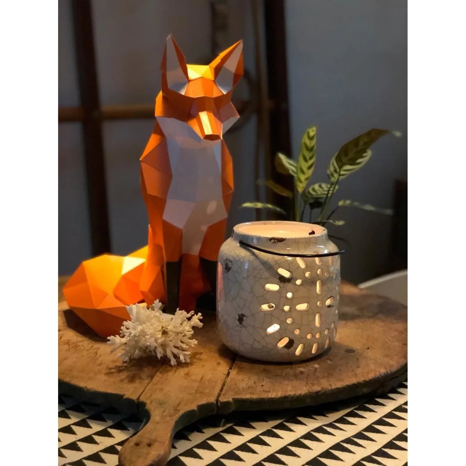 Fox 3D Papercraft Model