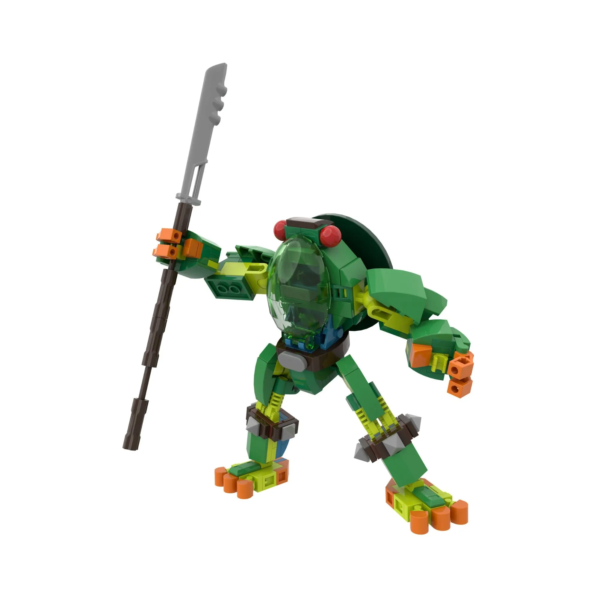 Frog Mech Brick Set