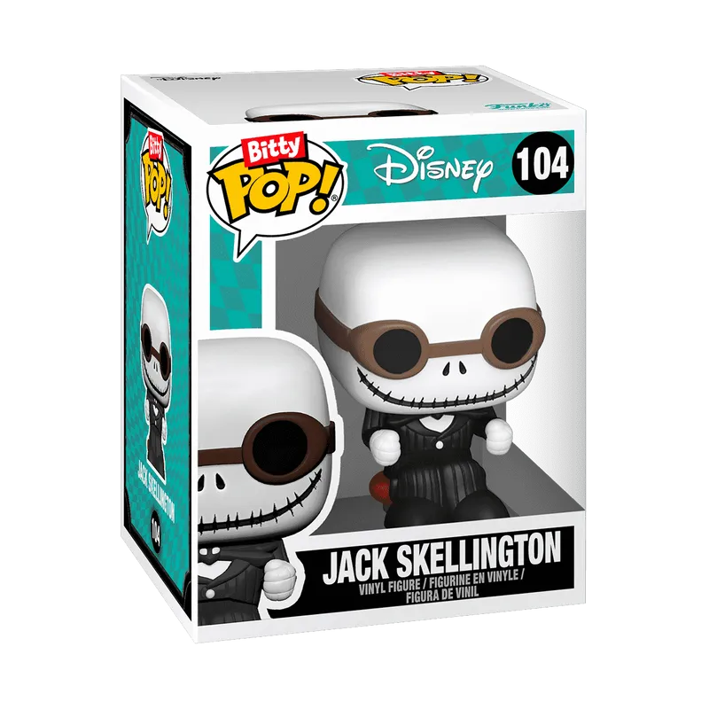 Funko Bitty Pop! Rides - The Nightmare Before Christmas - Jack Skellington with Snowmobile (83624)