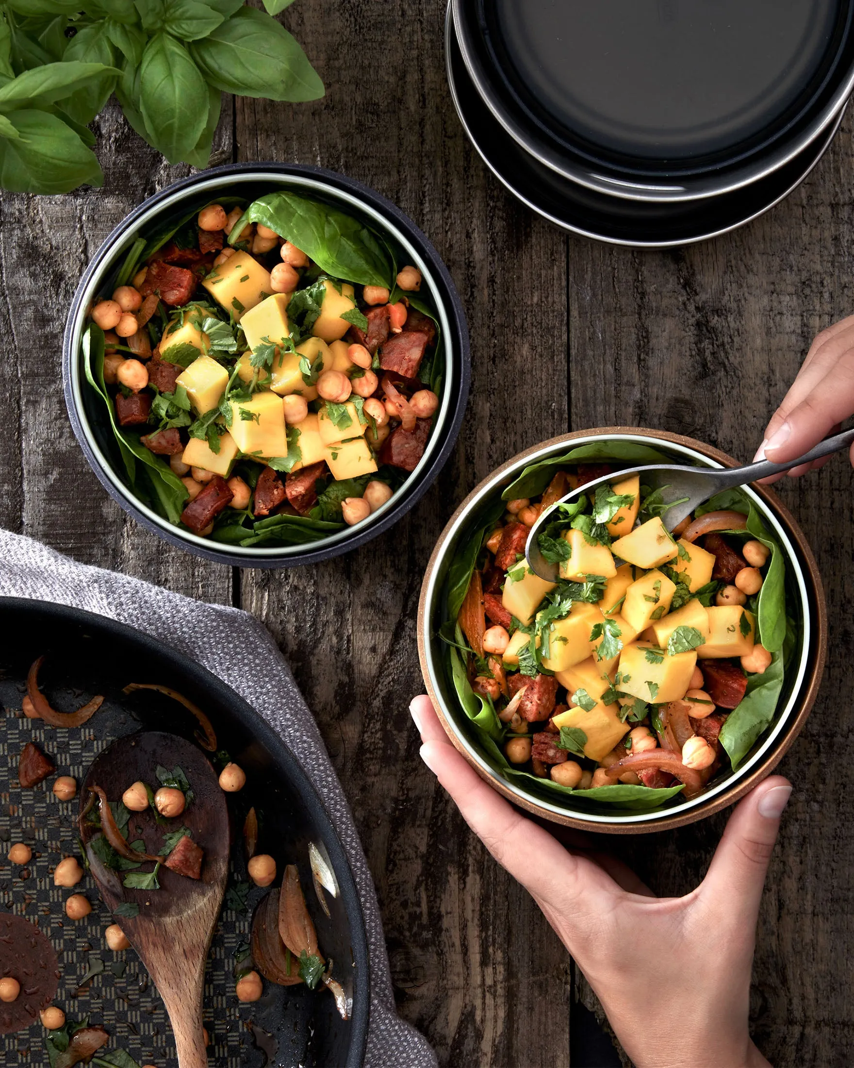 GLASS LUNCH BOWL