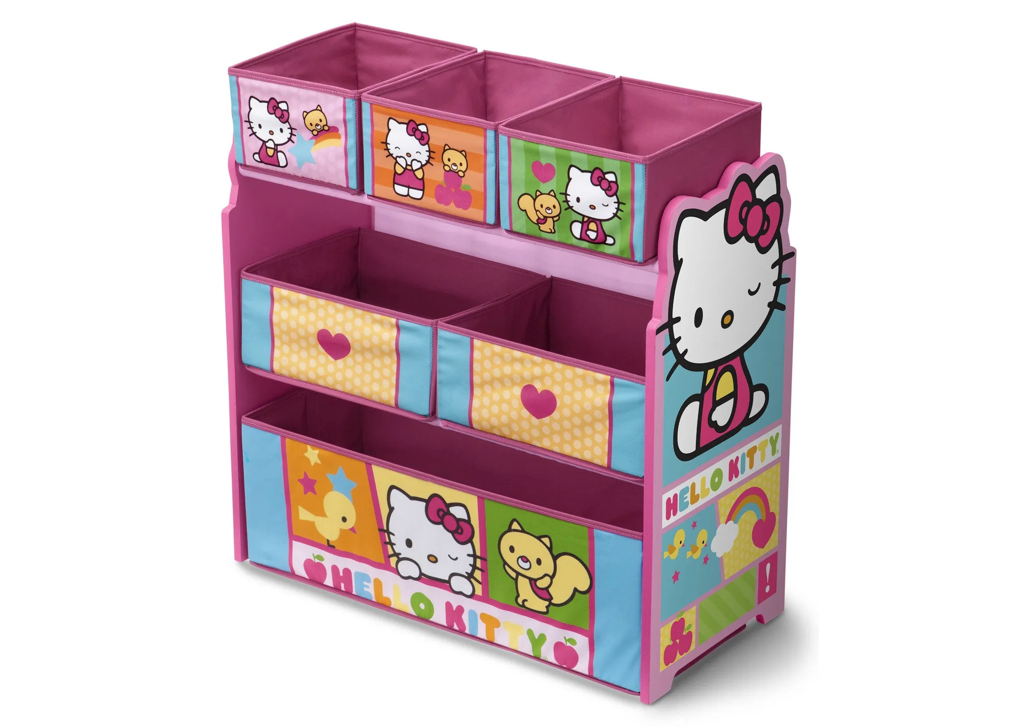 Hello Kitty Multi-Bin Toy Organizer