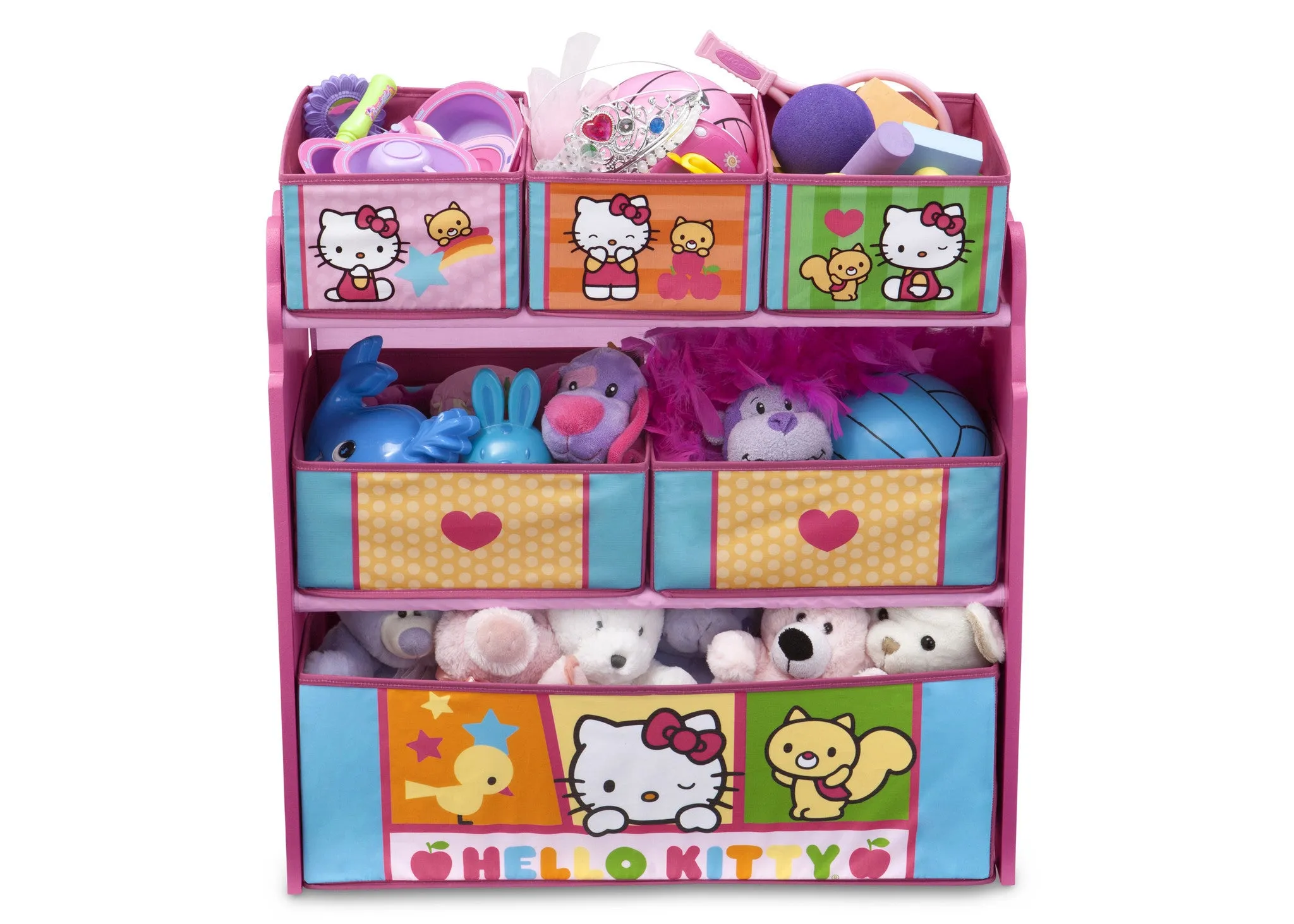 Hello Kitty Multi-Bin Toy Organizer