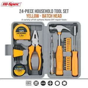 Hi-Spec Complete Tool Box Kit Household Hardware Hand Tool Set