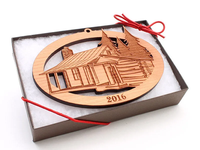 HOM Cabin Custom Ornament