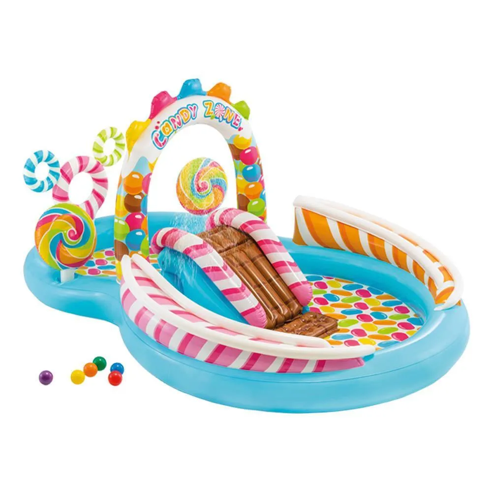 INTEX Inflatable Water Play Centre Pool Garden Finshing Sports Dinoland Cnady Fruity Rainbow