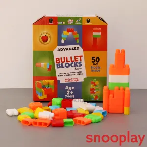 Junior Advanced Bullet Building Blocks (50  Pcs)