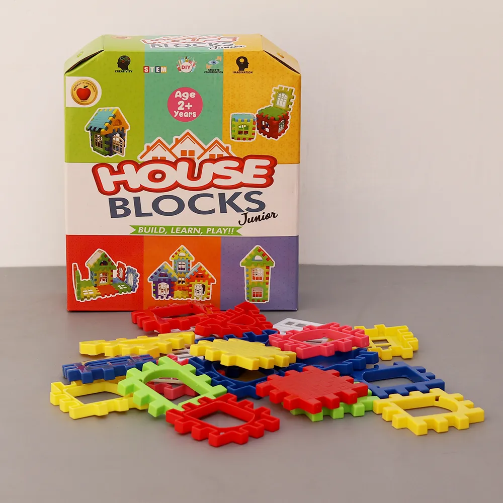 Junior House Building Blocks (20  Pcs)