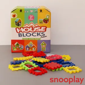 Junior House Building Blocks (20  Pcs)