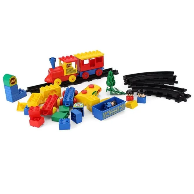 Kinder Blocks Senior Train Set (Building Blocks Set)