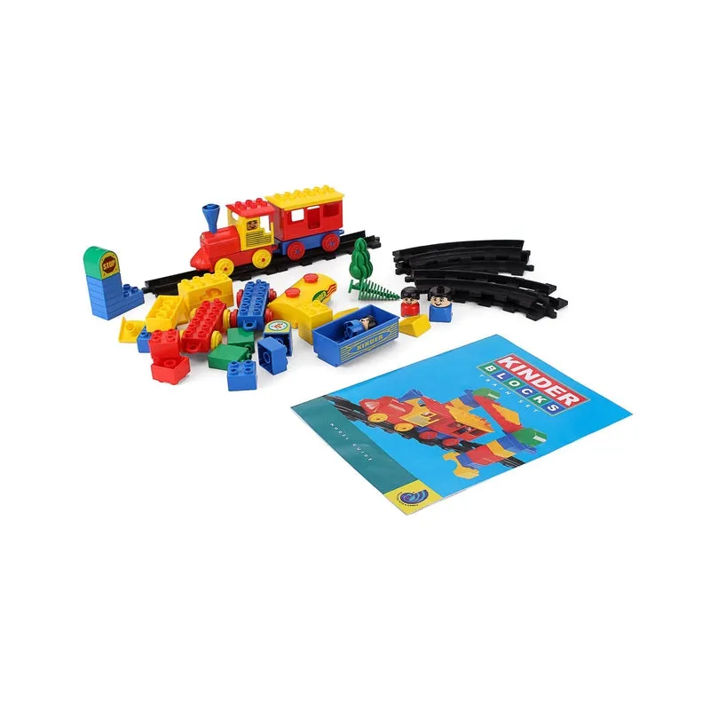 Kinder Blocks Senior Train Set (Building Blocks Set)